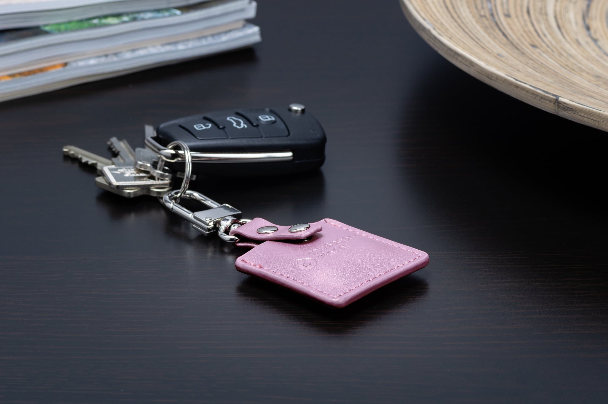 musegear finder 2 mit Lederanhänger (pink)-1